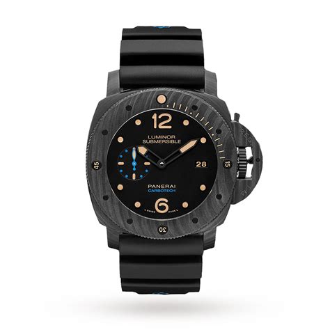 panerai carbotech scratch resistance|panerai submersible 47mm.